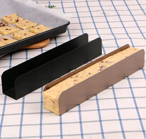 Miniatura 6 de Molde antiadherente en forma de U, molde de pan para baguette, molde para tostadas de baguette, molde rectangular de acero al carbono, moldes