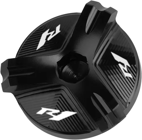 Tapa de tapón de llenado de aceite de motor CNC para motocicleta, compatible con Yamaha YZF R1 R3 R6 YZFR1 1998-2020 YZFR3 2015-2021 YZFR6 YZFR6S R1