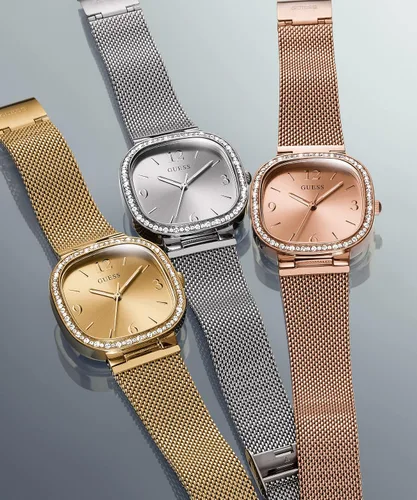 Miniatura 9 de GUESS Rounded Square Case Watch