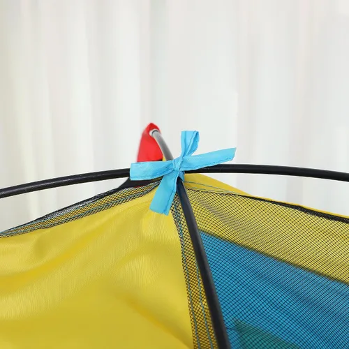 Miniatura 5 de Rainbow Kids Play Tent & Lights, Casa de juegos con cúpula para niños, 48 x 36 pulgadas