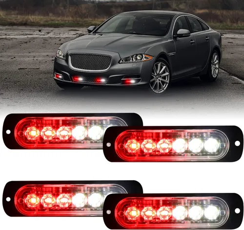 Miniatura 11 de XT Auto - Luz estroboscópica de advertencia (6 luces LED)