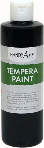 Miniatura 5 de Handy Art Témpera de 16 onzas, negro