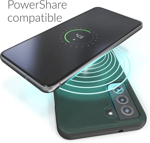 Miniatura 6 de Crave Slim Guard Para Galaxy S21 FE Caso, A Prueba De Golpes Para Samsung Galaxy S21 FE 5G (6.4 Pulgadas) - Verde Bosque