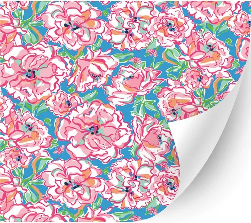 Miniatura 22 de HTV4U Vinilo de transferencia de calor con estampado floral (flor de acacia, 13.5 x 12 pulgadas), vinilo impreso para planchar, papel de prensa