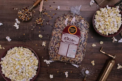 Miniatura 4 de Amish Country Popcorn Bolsa de 6 libras Granos de palomitas de maíz arcoíris Tradicional, sin OGM y sin gluten (Arcoíris - Bolsa de 6 libras)