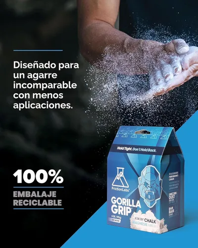 Miniatura 6 de Friction Labs Tiza suelta premium para escalada de alta performance con agarre superior para bouldering, escalada, levantamiento de pesas y más
