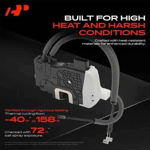 Miniatura 4 de A-Premium Actuador de bloqueo de puerta lateral del pasajero delantero derecho compatible con Hyundai Tucson 2011-2015 Sport Utility, reemplazo #