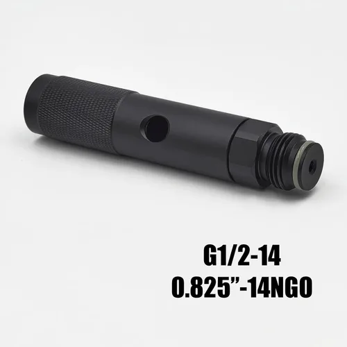 Miniatura 3 de Adaptador de carga rápida de cilindro pequeño cartucho de CO2 de 0.42 oz para agua de soda de Paintball PCP Airsoft