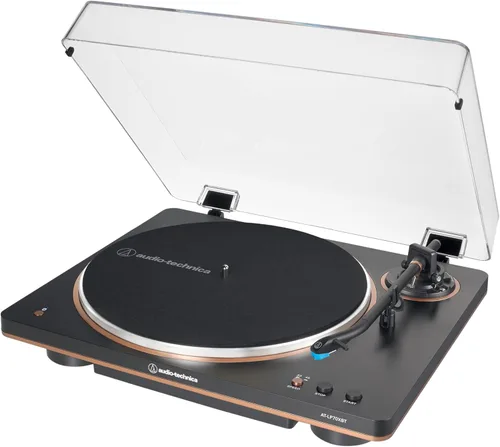 Miniatura 2 de Audio-Technica AT-LP70XBT Tocadiscos Inalámbrico (Negro/Bronce)