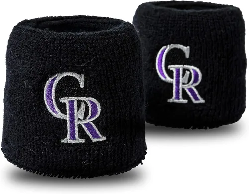 Miniatura 31 de Franklin Sports MLB - Pulseras de béisbol con licencia del equipo, pulseras de sudor con logotipo del equipo de la MLB, ideales para disfraces