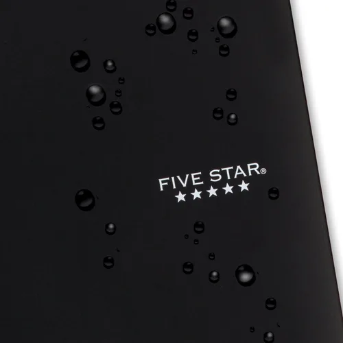 Miniatura 5 de Five Star Cuaderno de espiral + aplicación de estudio, 5 materias, papel rayado universitario, 11 x 8-1/2 pulgadas, 200 hojas, negro y verde bosque