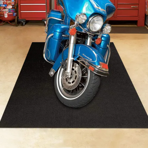 LINLA Tapete absorbente de aceite de 61 x 39 pulgadas - Tapete para piso de garaje que contiene líquidos, tapete para motocicleta para garaje,