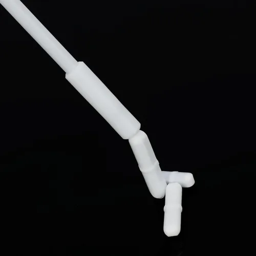 Miniatura 4 de Labasics Recuperador de barra magnética de PTFE, 9.84 pulgadas de largo, resistente a los productos químicos, revestimiento de PTFE para una