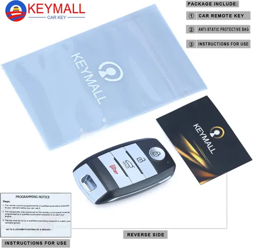 Miniatura 6 de Keymall Reemplazo inteligente de llavero de coche para Kia Sorento 2015 2016 2017 2018 FCC ID: TQ8-FOB-4F06 P/N 95440-C6000 433MHZ 4 botones