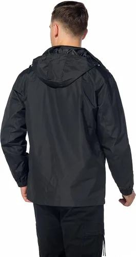Miniatura 8 de Chaquetas impermeables ligeras con capucha desmontable para hombre