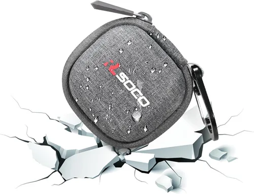 Miniatura 5 de RLSOCO Funda rígida para JBL Tune 225TWS/Tour PRO+/Live PRO+ True Wireless Earbud - Gris Bolsa de almacenamiento a prueba de golpes, a prueba