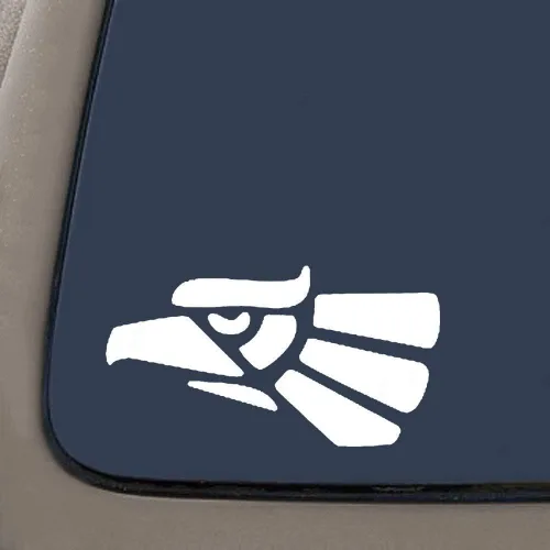 Miniatura 2 de 2 calcomanías para parachoques de coche Hecho en Mexico Calcomania, Águila Mexicana para Carro, calcomanías de bandera mexicana troqueladas