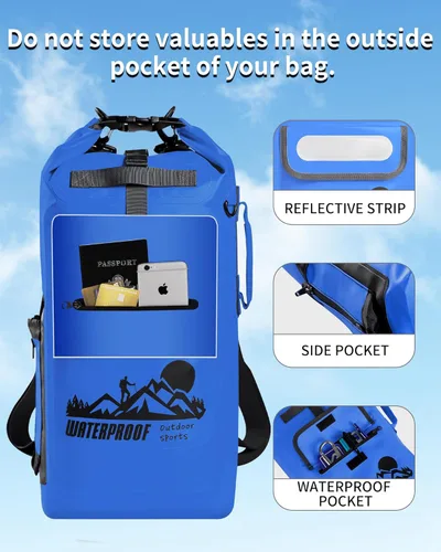 Miniatura 4 de Mochila Bolsa Seca IDRYBAG Azul