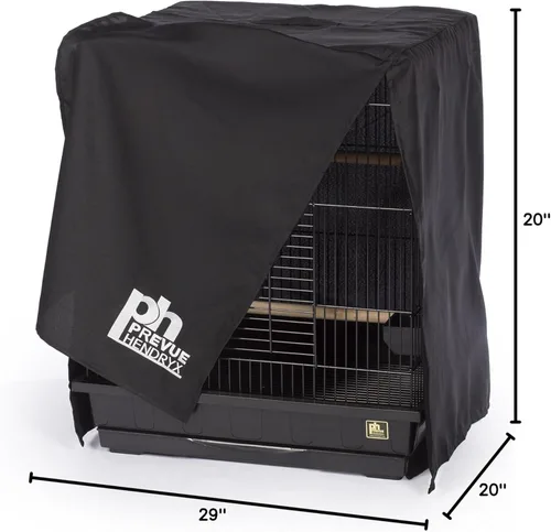 Miniatura 4 de Prevue Hendryx Pet Products - Funda universal para jaula para pájaros, tamaño mediano, color negro (12502)