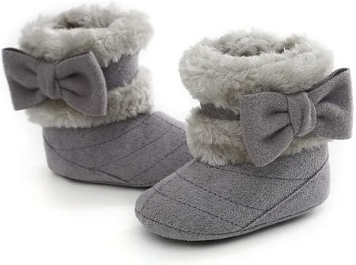 Miniatura 4 de COSANKIM Botas para bebés recién nacidos suela antideslizante suave botas cálidas de invierno para nieve zapatos precaminantes Nieve