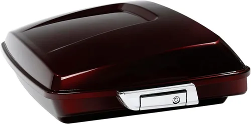 Miniatura 36 de HR3 Amber Whiskey 5.5" Equipaje de maletero tipo navaja con cierres Compatible con Street Glide FLHX 2014 2016 Road Glide FLTRX (Reemplaza al OEM)