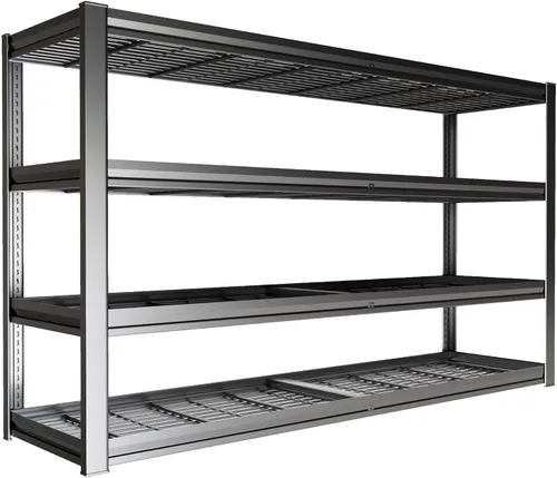 Miniatura 14 de 65" W Garage Shelving Unit, 65" W x 20" D x 84" H, Heavy Duty Garage Storage Shelves, 5 Tier Storage Rack Shelf, Industrial Adjustable Shelves for