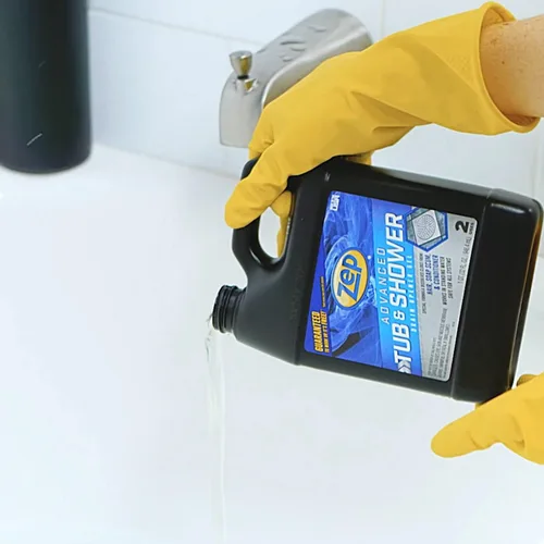 Miniatura 6 de Zep Drain Defense - Removedor de acumulación de tuberías (64 onzas) y gel avanzado para abridor de desagües de bañera y ducha (32 onzas)