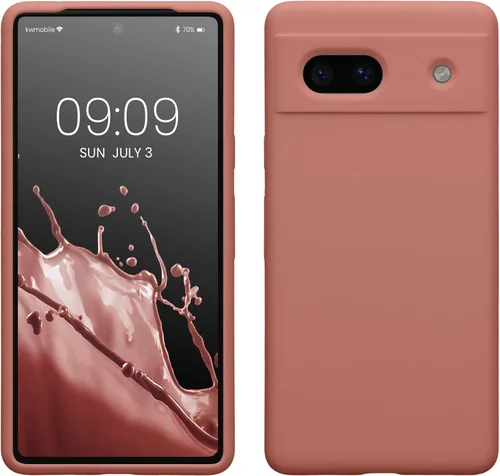 Miniatura 60 de kwmobile Funda Compatible con Google Pixel 6 Pro - Funda de Teléfono de Silicona TPU con Acabado Suave - Azul Caribe