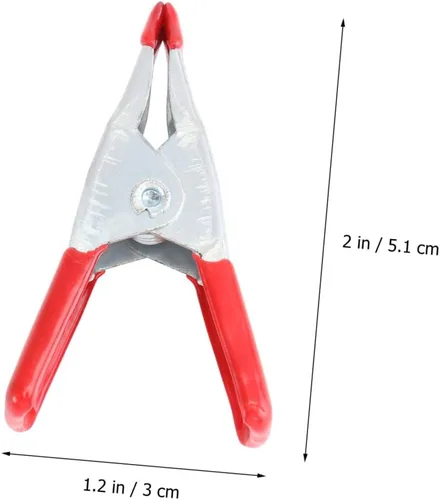 Miniatura 2 de BESTOYARD 10 abrazaderas de resorte, abrazaderas de lona, abrazaderas de abrazadera de resorte de acero, abrazaderas de alta resistencia, clips