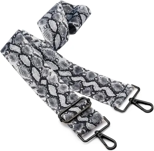 Miniatura 114 de ZOOEASS Hebillas de níquel Correa ancha para el hombro ajustable de repuesto para cinturón de pistola, hebilla de guitarra estilo bandolera