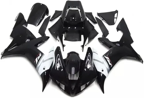 Miniatura 15 de Nardo gris carenado apto para Yamaha 2002 2003 YZF R1 inyección ABS plásticos carrocería kit cuerpo cuerpo cuerpo trabajo YZF-R1 02 03 AGY