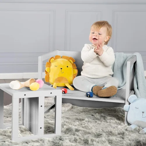 Miniatura 4 de Roba -Kids Country-Farmhouse: Silla infantil gris para niños