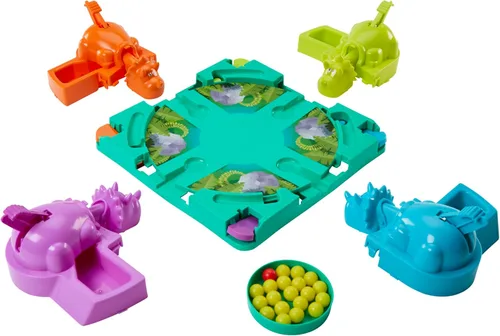 Miniatura 11 de Hasbro Gaming Hungry Hungry Hippos Dino Edition Juego de Mesa, Juego Preescolar para Edades de 4 Años en Adelante; para 2 a 4 Jugadores