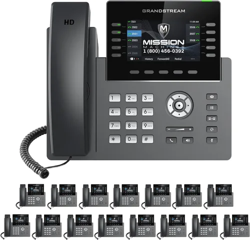Miniatura 5 de Sistema de Telefono Empresarial 'Mission Machines' G400C: Incluye Teléfonos Grandstream GRP2615 + Servidor en la Nube 'Mission Machines' + 3 Meses