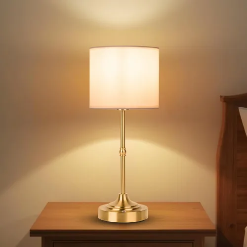 Miniatura 9 de Lámpara de Mesa Recargable Inalámbrica, Luz Cálida de Escritorio, Lámparas Táctiles Inalámbricas con Brillo Regulable Sin Escalones y Pantalla