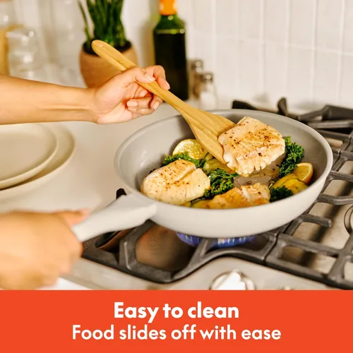Miniatura 7 de BELLA - Juego de 7 piezas de utensilios de cocina con revestimiento antiadherente EverGood™ de cerámica, apto para lavavajillas y horno, compatible