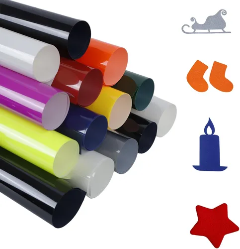Miniatura 10 de HTVVETUR Rollos de transferencia de calor 3D Puff HTV - Vinilo HTV de 12 pulgadas x 9 pies para camisas, vinilo para planchar para Cameo - Fácil