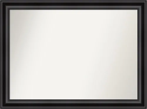 Miniatura 46 de Amanti Art Espejo personalizado, espejo de baño negro puente, espejo de pared o espejo de tocador de baño sobre el fregadero (26 x 26 pulgadas)