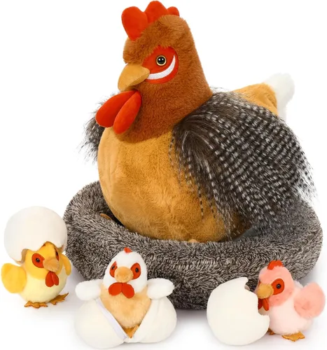 Miniatura 19 de MaoGoLan 5 piezas de peluche de foca gorda con 4 bebés en el interior - Almohada gigante de animal de peluche de foca ultrasuave de 20 pulgadas