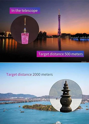 Miniatura 3 de Telescopio Mini binoculares Telescopio portátil para Exteriores Todas las miras ópticas Profesionales Bajo Nivel de luz Espejo