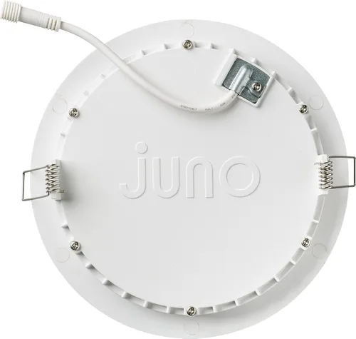 Miniatura 9 de Juno Luces empotrables LED de 6 pulgadas, luz descendente de oblea redonda 5 en 1, temperatura de color blanco conmutable, 120 voltios, borde
