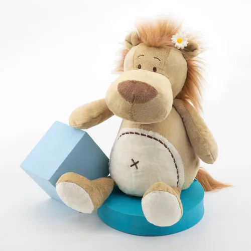 Miniatura 5 de Animal de peluche de león para microondas, refrescante y calentable para calambres, juguetes de peluche para la hora de acostarse, regalos de león