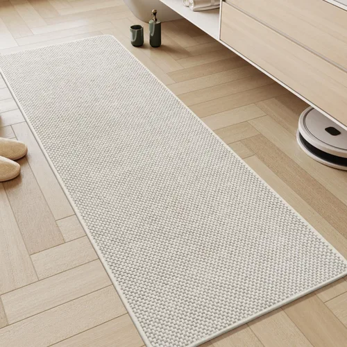 Miniatura 9 de AMOAMI Tapete de baño de felpilla súper absorbente, de secado rápido, para baño, con parte trasera de goma, antideslizante, lavable, para debajo
