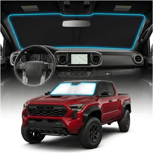 Miniatura 51 de Cubierta para parabrisas para BMW X1 E84 – Ajuste personalizado X1 E84 Accesorios 2016-2024 2025 Parasol plegable protección UV y escudo térmico