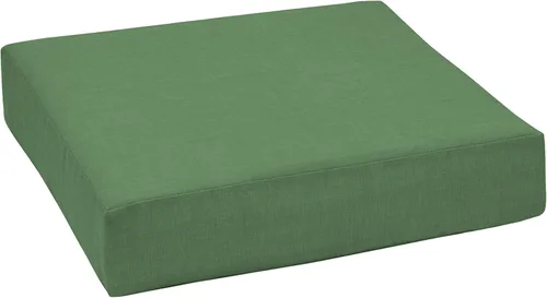 Arden - Cojín para asiento profundo, 24 x 24 pulgadas, resistente a la lluvia y a la decoloración, 24 x 24 pulgadas, color verde musgo Leala