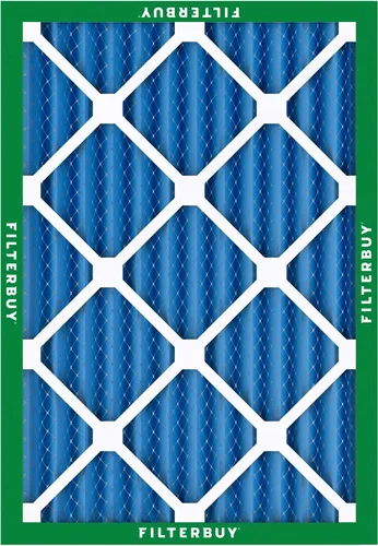 Miniatura 9 de Filterbuy Filtro de aire 10x17x2 MERV 13 Defensa Óptima contra Humo y Alergias (Paquete de 4), Filtros Exteriores Plisados Electrostáticos