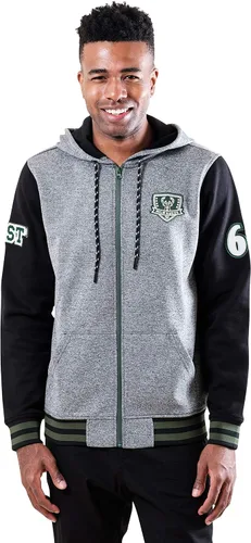 Miniatura 13 de Ultra Game Chaqueta con capucha oficial de la NBA Super Soft MVP con cremallera completa para hombre