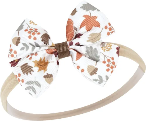 Miniatura 4 de Hudson Baby Cotton and Synthetic Headbands, Size 0-24 Months