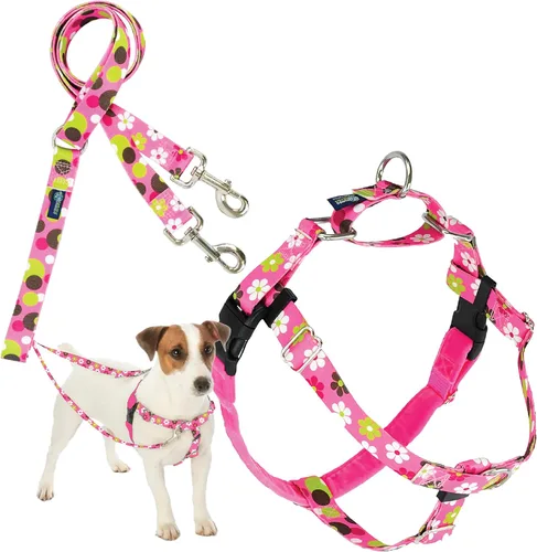 Miniatura 38 de 2 Hounds Design - Arnés para perro (libertad sin tirar), control ajustable, suave y cómodo para pasear perros fácilmente, para perros pequeños, Azul