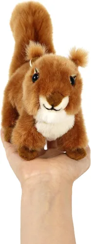 Miniatura 7 de Ice King Bear - Peluche de ardilla roja realista, juguete de peluche de animal de peluche (Original)